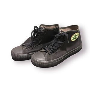 PF Flyers Men’s Center Hi Sandlot Retro Sneaker Mens Sze‎ 8 Black/Green Shoes